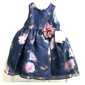 NWT girls formal dress with matching undergarment